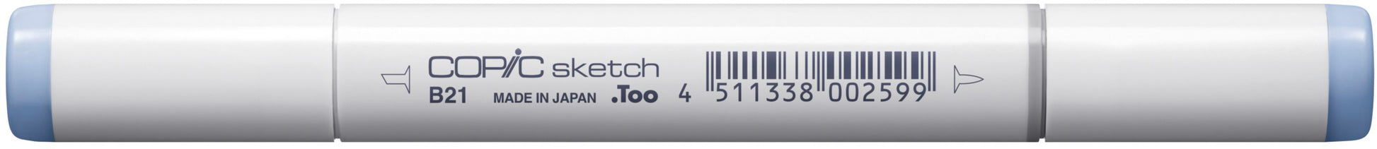 Copic Sketch Pinselstift, Doppelspitze – Pinsel/Mittelbreit, Babyblau