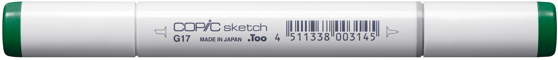 Copic Sketch Brush Pen – Doppelspitze, Pinsel- und Keilspitze, alkoholbasiert, Waldgrün