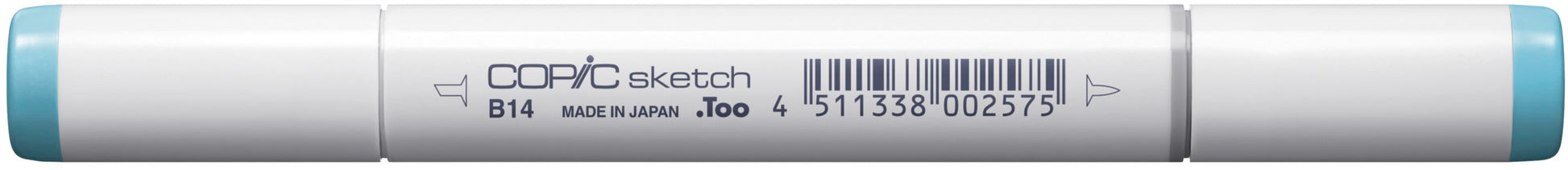 Copic Sketch Brush Pen, Doppelspitze – Kombi (Pinsel + Medium Broad), alkoholbasiert, hellblau