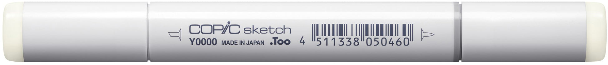 Copic Sketch Brush Pen, Doppelspitze – Kombi (Pinsel + Medium Broad), Alkoholbasiert, Yellow Fluorite