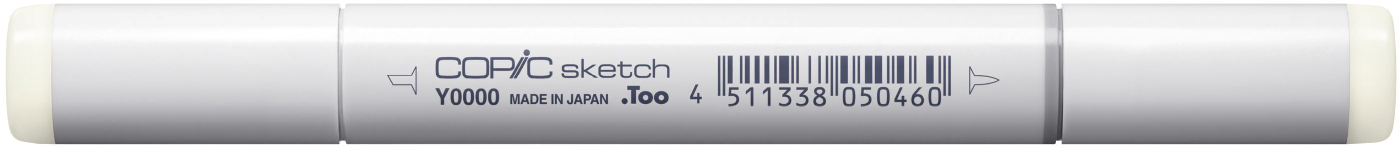 Copic Sketch Brush Pen, Doppelspitze – Kombi (Pinsel + Medium Broad), Alkoholbasiert, Yellow Fluorite