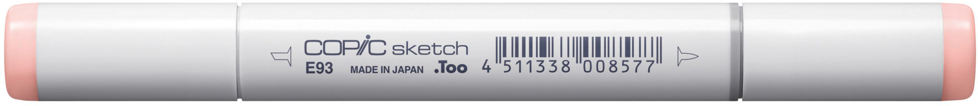 Copic Sketch Brush Pen – Doppelspitze, Kombi (Pinsel + Medium Broad), alkoholbasiert, Tea Rose