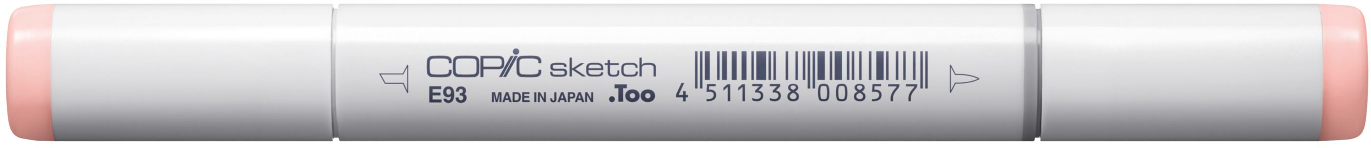 Copic Sketch Brush Pen – Doppelspitze, Kombi (Pinsel + Medium Broad), alkoholbasiert, Tea Rose