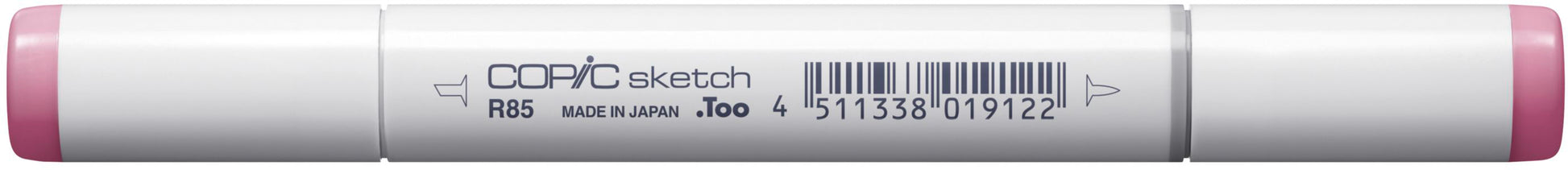 Copic Sketch Pinselstift – Doppelspitze, Pinsel + Medium Broad, alkoholbasiert, R85 Rose Red
