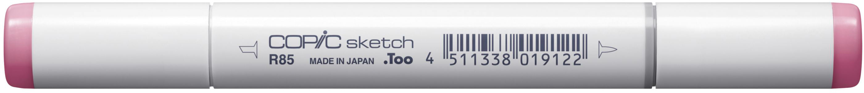 Copic Sketch Pinselstift – Doppelspitze, Pinsel + Medium Broad, alkoholbasiert, R85 Rose Red