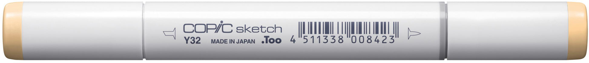 Copic Sketch Pinselstift, Doppelspitze – Pinsel + Keilspitze, alkoholbasiert, Cashmere