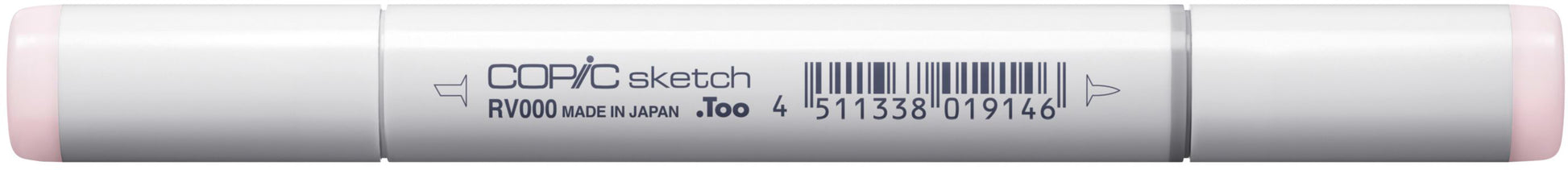 Copic Sketch Pinselstift, Doppelspitze – Kombi, alkoholbasiert, RV000 Blasslila