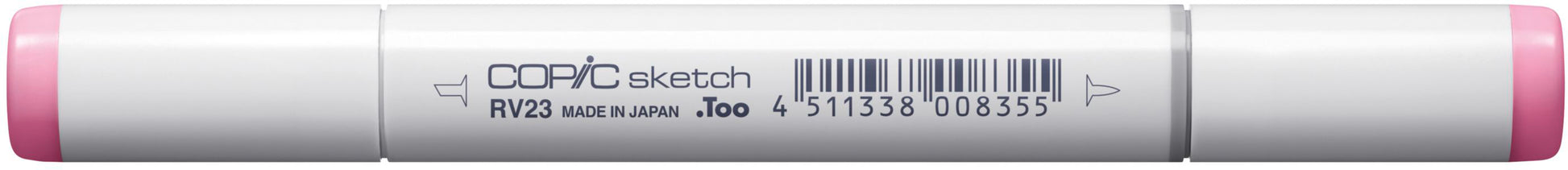 Copic Sketch Brush Pen, Doppelspitze – Kombi (Pinsel + Medium Broad), alkoholbasiert, Pure Pink