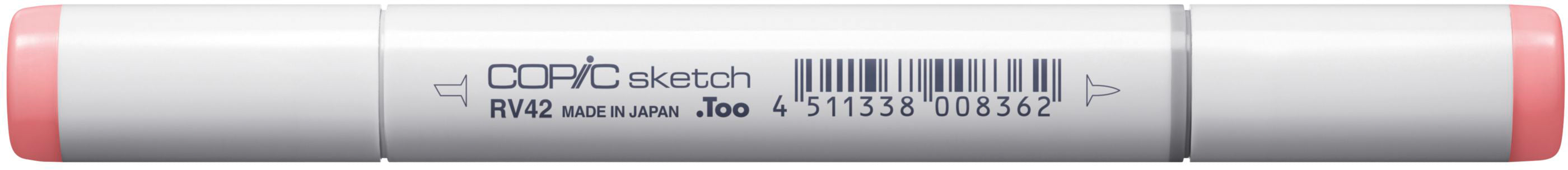 Copic Sketch Pinselstift, Doppelspitze – Kombi, alkoholbasiert, RV42 Lachsrosa