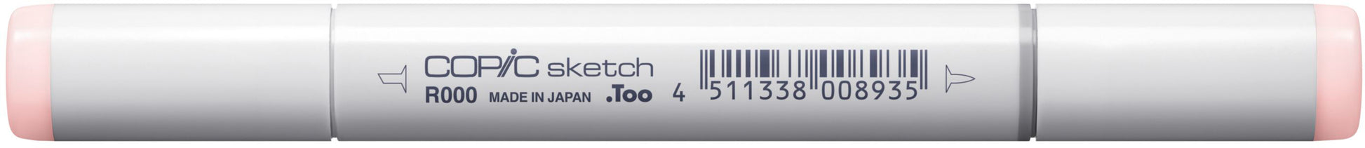 Copic Sketch Brush Pen, Doppelspitze – Kombi (Pinsel + Medium Broad), alkoholbasiert, Cherry White