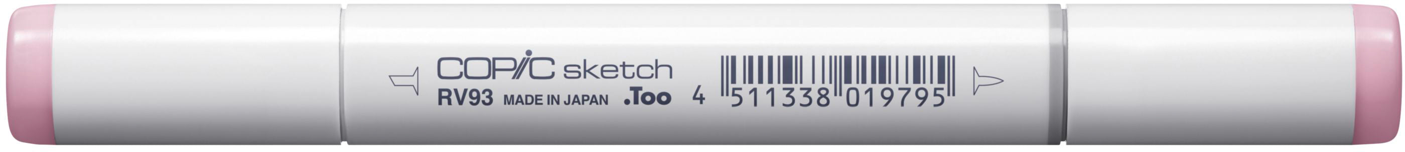 Copic Sketch Permanentmarker – Doppeltspitze (Bürstenspitze & Medium Broad) – RV93 Smoky Purple