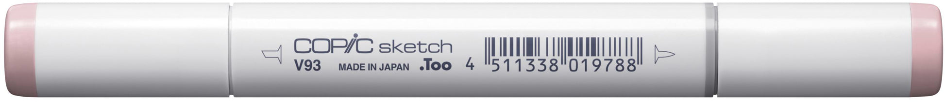 Copic Sketch Pinselstift – Doppelspitze, Pinsel + Medium Broad, alkoholbasiert, Early Grape