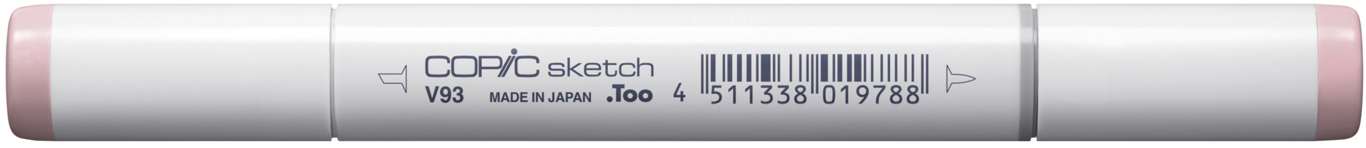 Copic Sketch Pinselstift – Doppelspitze, Pinsel + Medium Broad, alkoholbasiert, Early Grape