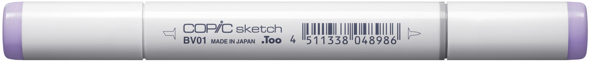 Copic Sketch Brush Pen – Doppelspitze, Kombi (Pinsel/Keil), alkoholbasiert, Violett