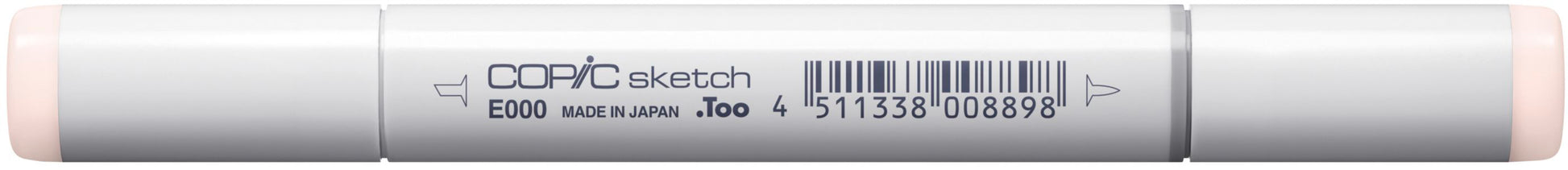 Copic Sketch Brush Pen, Doppelspitze – Pinselspitze + Medium Broad, alkoholbasiert, blassfruchtrosa