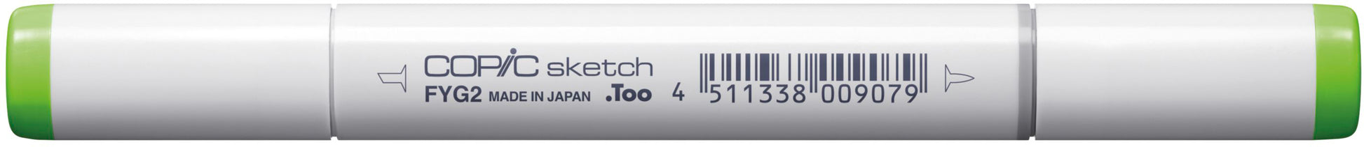 Copic Sketch Brush Pen Neon – Doppelspitze, Pinsel + Medium Broad, alkoholbasiert, fluoreszierend grün