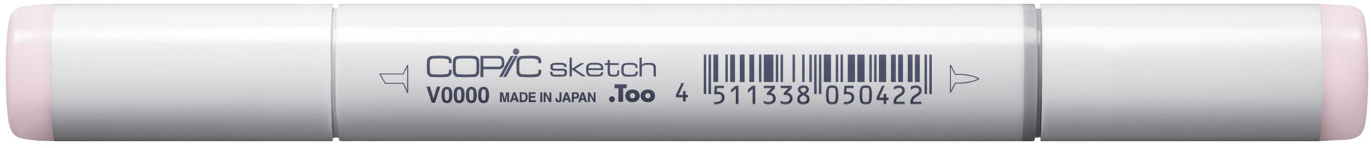 Copic Sketch Pinselstift, Doppelspitze – Kombi (Pinsel + Medium Broad), alkoholbasiert, Rose Quartz