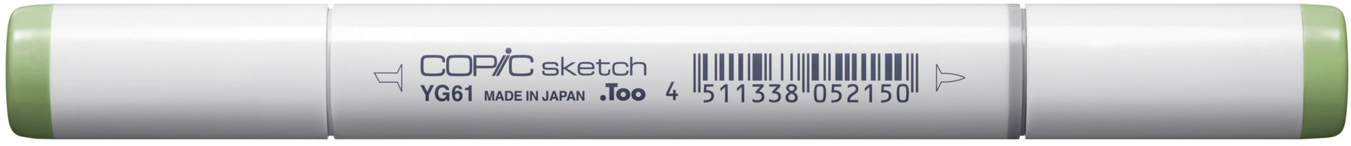 Copic Sketch Permanentmarker – Doppeltspitze (Pinsel & Medium) – Blasses Moos – für Copic Airbrushing-Layoutsyste