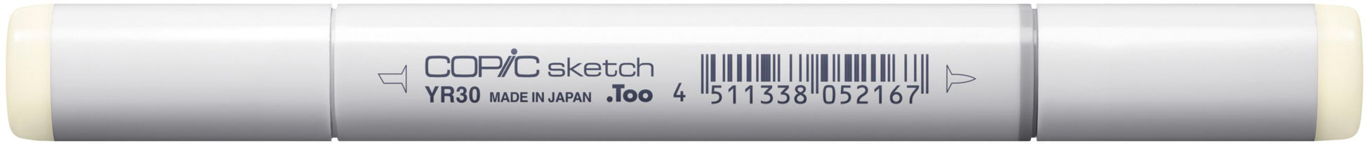 Copic Sketch Brush Pen, Doppelspitze – Kombi (Pinsel + Medium Broad), Alkoholbasiert, Macadamia (YR30)