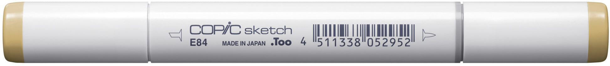 Copic Sketch Pinselstift, Doppelspitze – Kombi (Pinsel + Medium Broad), alkoholbasiert, Khaki