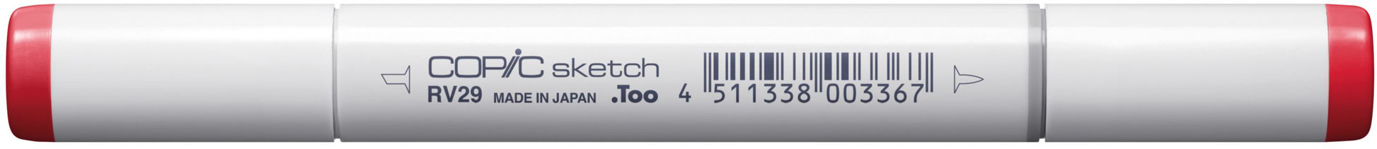 Copic Sketch Pinselstift, Doppelspitze – Kombi, alkoholbasiert, Karminrot