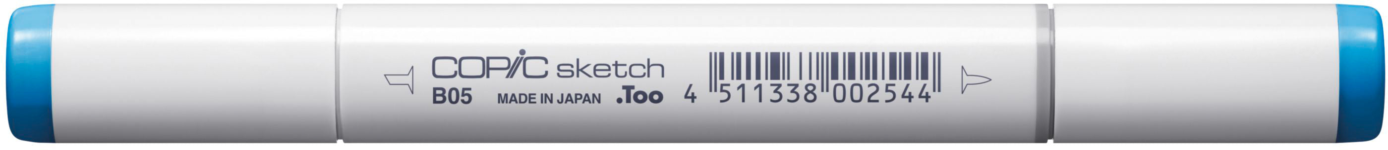 Copic Sketch Pinselstift – Doppelspitze, Pinselspitze, alkoholbasiert, Process Blue