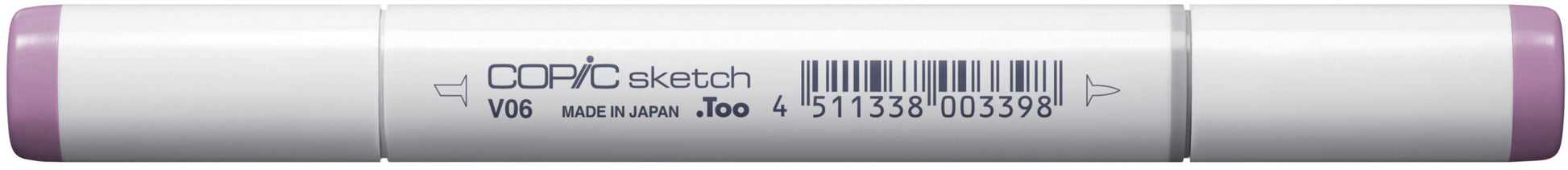 Copic Sketch Pinselstift, Doppelspitze – Pinselspitze + Medium Broad, alkoholbasiert, Lavendel