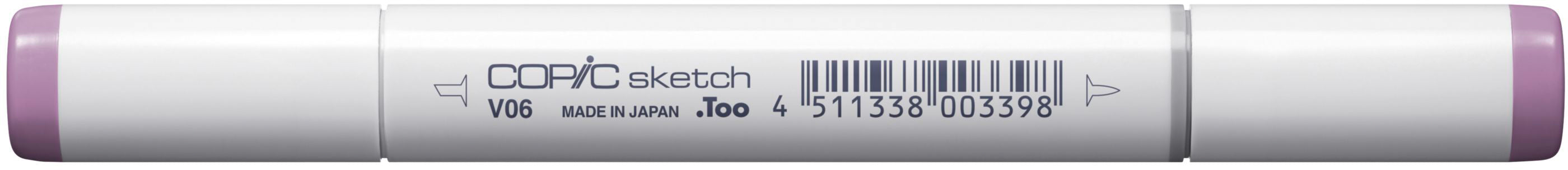Copic Sketch Pinselstift, Doppelspitze – Pinselspitze + Medium Broad, alkoholbasiert, Lavendel