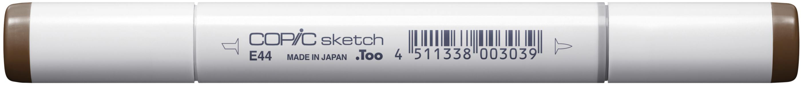 Copic Sketch Pinselstift, Doppelspitze – Kombi, alkoholbasiert, E44 Clay