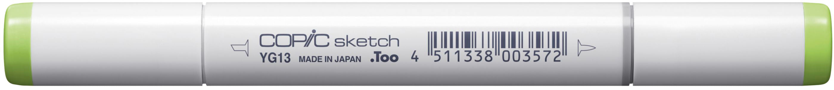 Copic Sketch Pinselstift, Doppelspitze – Kombi, Alkoholbasiert, Chartreuse