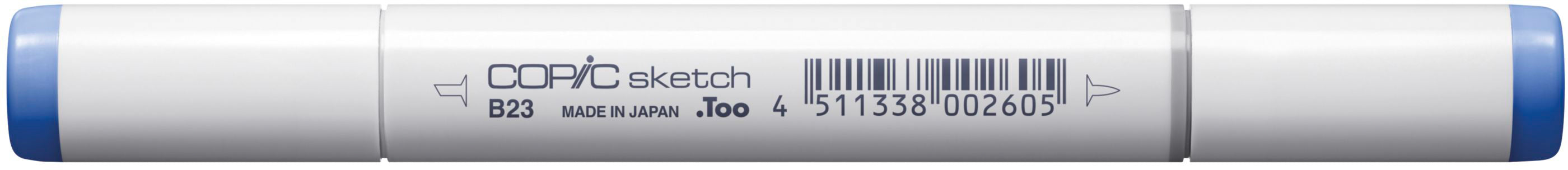 Copic Sketch Pinselstift, Doppelspitze – Kombi, alkoholbasiert, Phthalo Blau