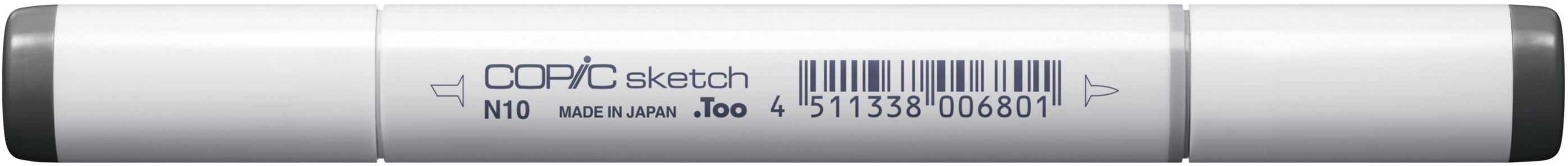 Copic Sketch Permanentmarker – Doppeltspitze – Neutralgrau N-10