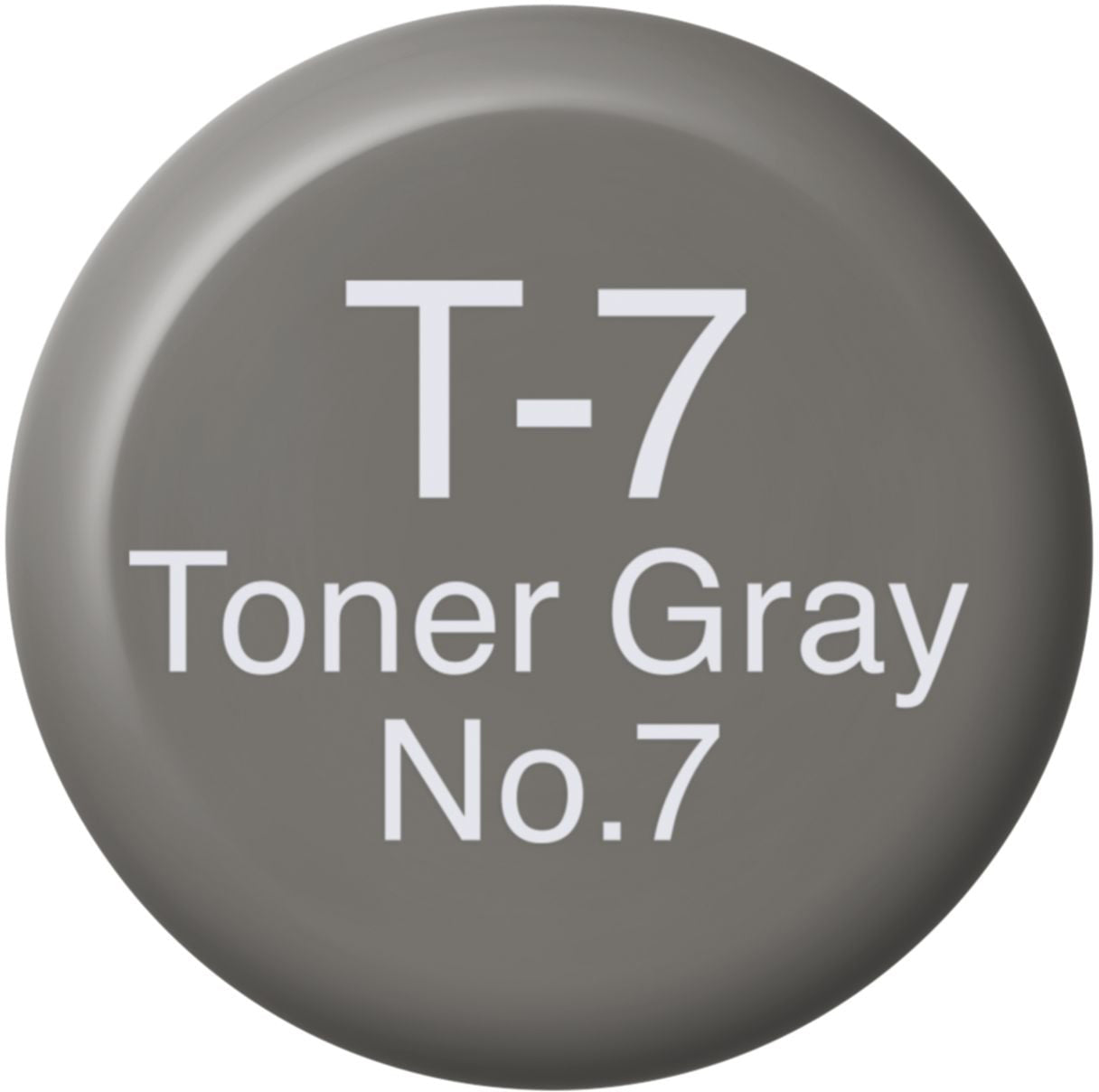 Copic T-7 Tintenglas – Toner Grau Nr.7, 12 ml, für Copic Classic, Copic Sketch, Copic Ciao und andere