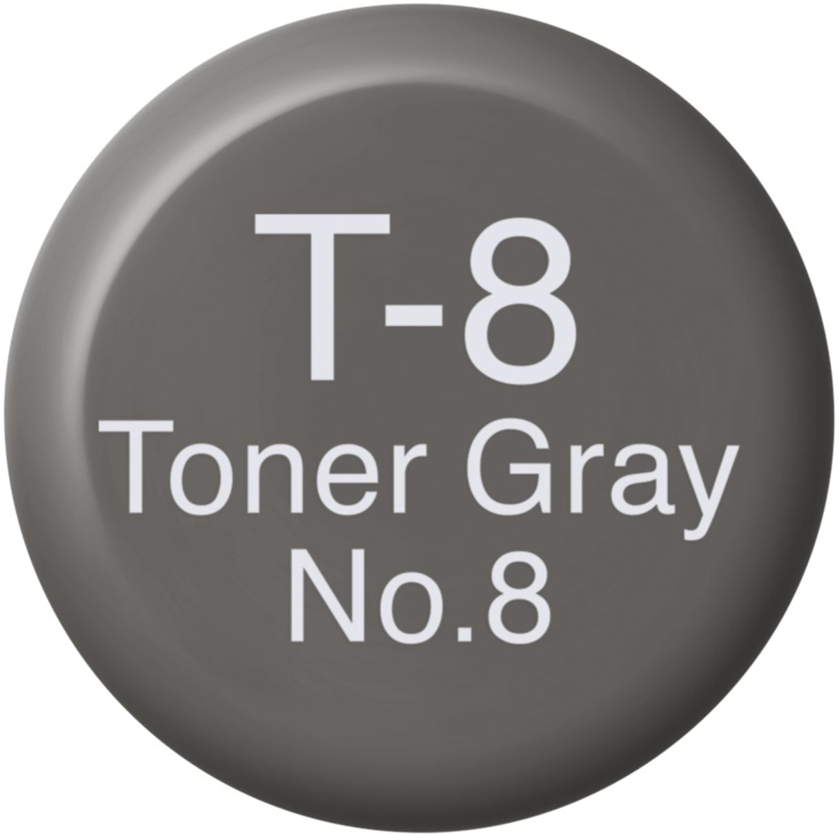 Copic Nachfüll-Tinte – Toner Grau Nr. 8 (T-8) – 12 ml – für Copic Marker (Classic, Sketch, Ciao, Wide)