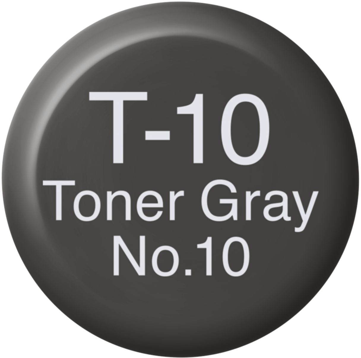 Copic T-10 Tintenglas – Toner Grau Nr. 10, 12 ml, für Copic Classic, Copic Sketch, Copic Ciao und andere
