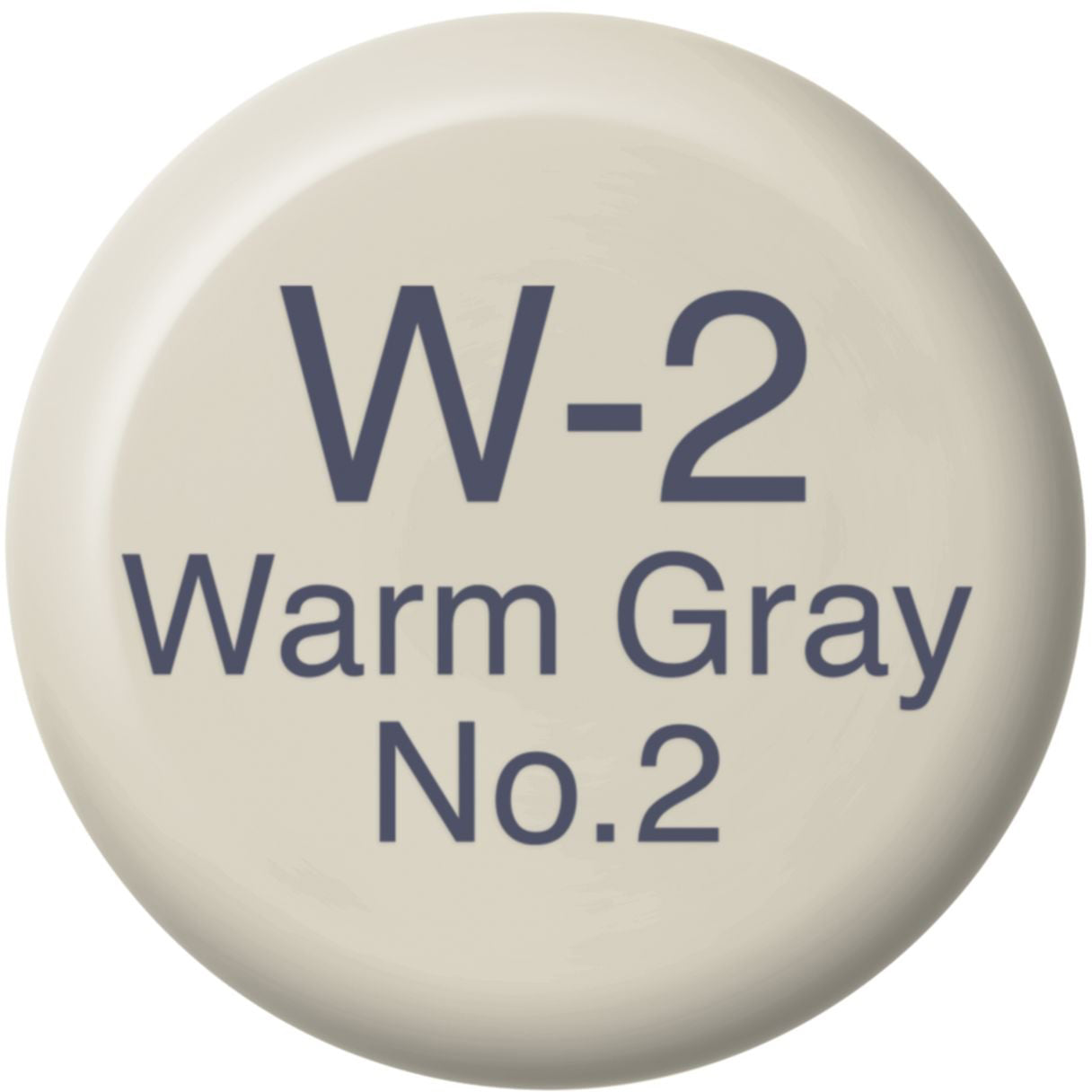 Copic W-2 Tintenglas – Warm Grey Nr. 2, 12 ml, für Copic Classic, Copic Sketch, Copic Ciao und andere