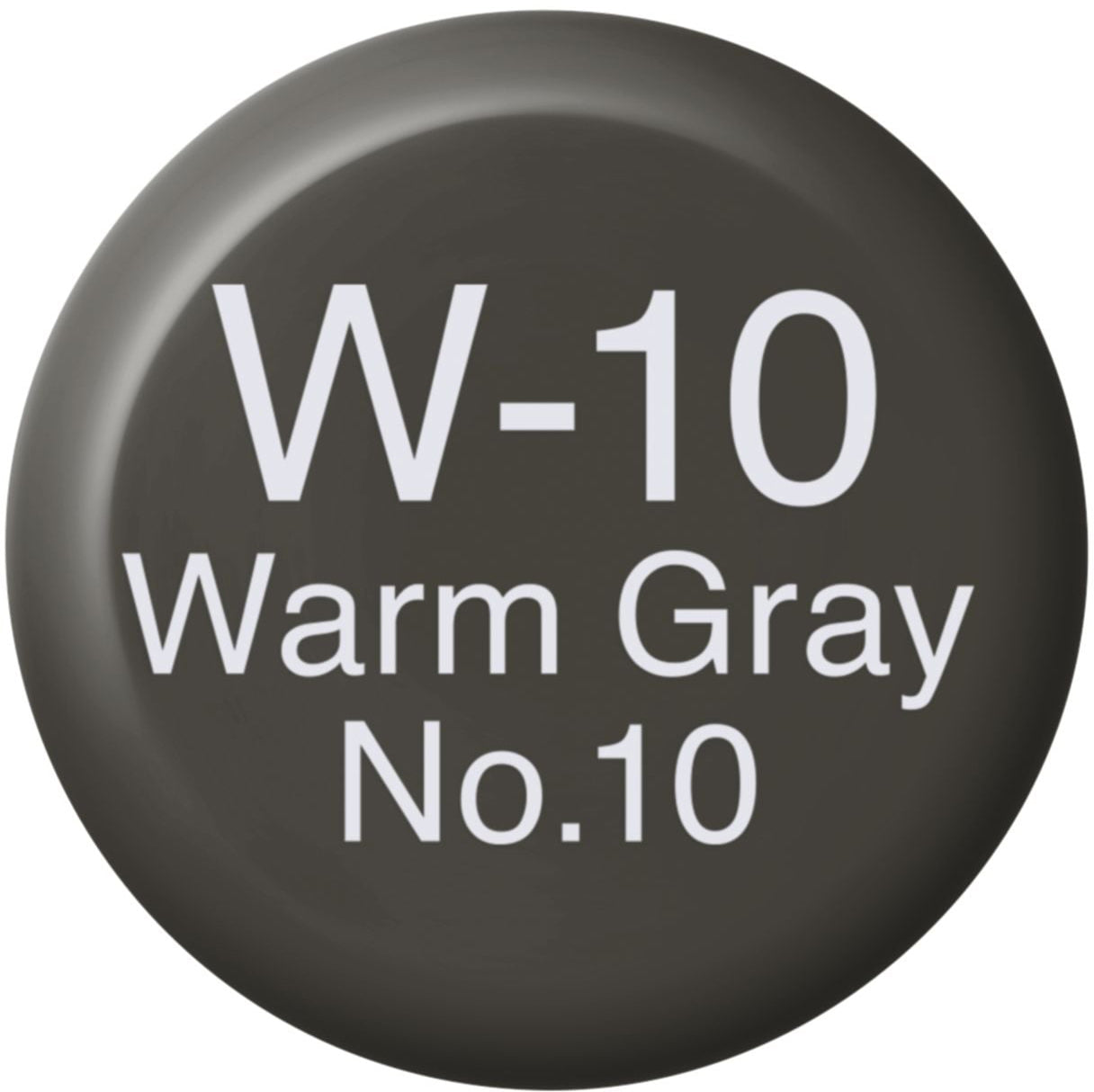 Copic Nachfülltinte – Warmgrau W-10 – 12 ml – für Copic Marker (Classic, Sketch, Ciao, Wide)
