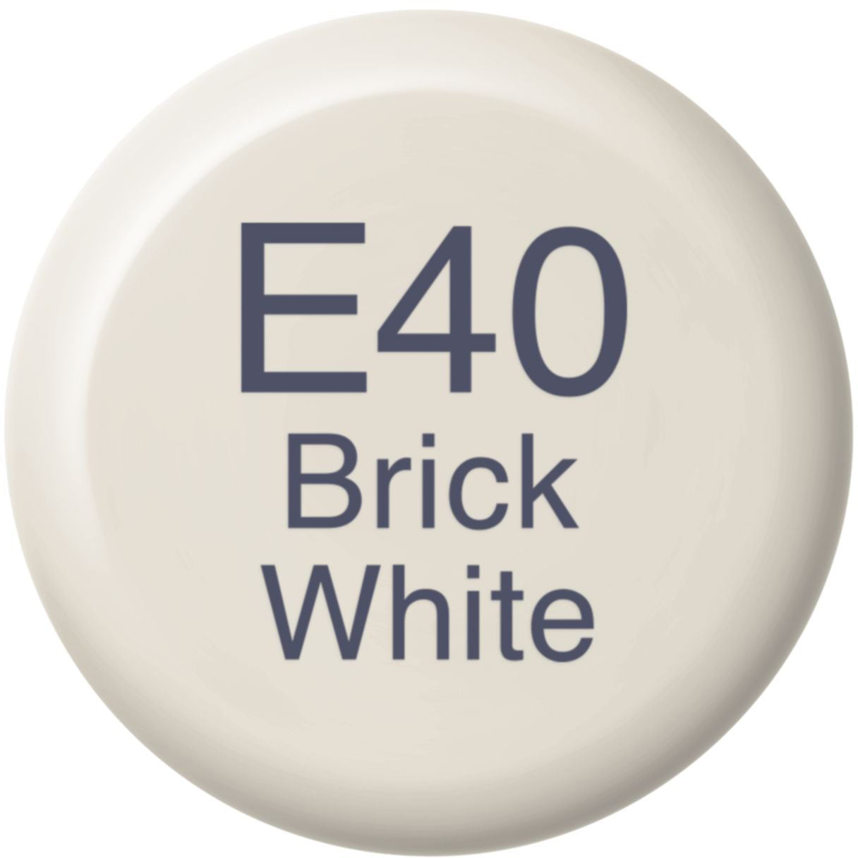 Copic Nachfülltinte – Brick White E40 – 12 ml – für Copic Marker