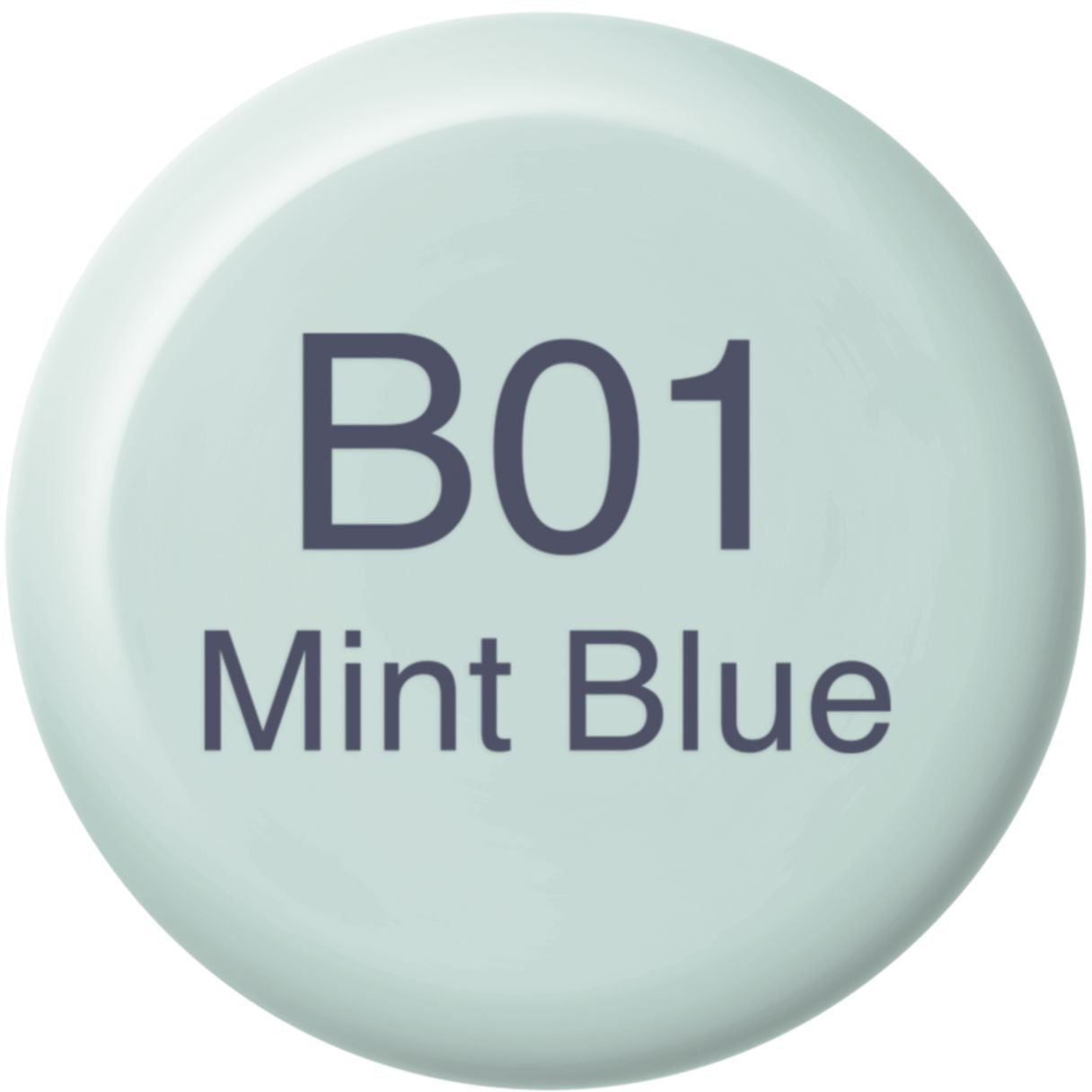 Copic Tinten-Nachfüllung B-01 Tintenglas – Mintblau, 12 ml, für Copic Classic, Copic Sketch, Copic Ciao und andere