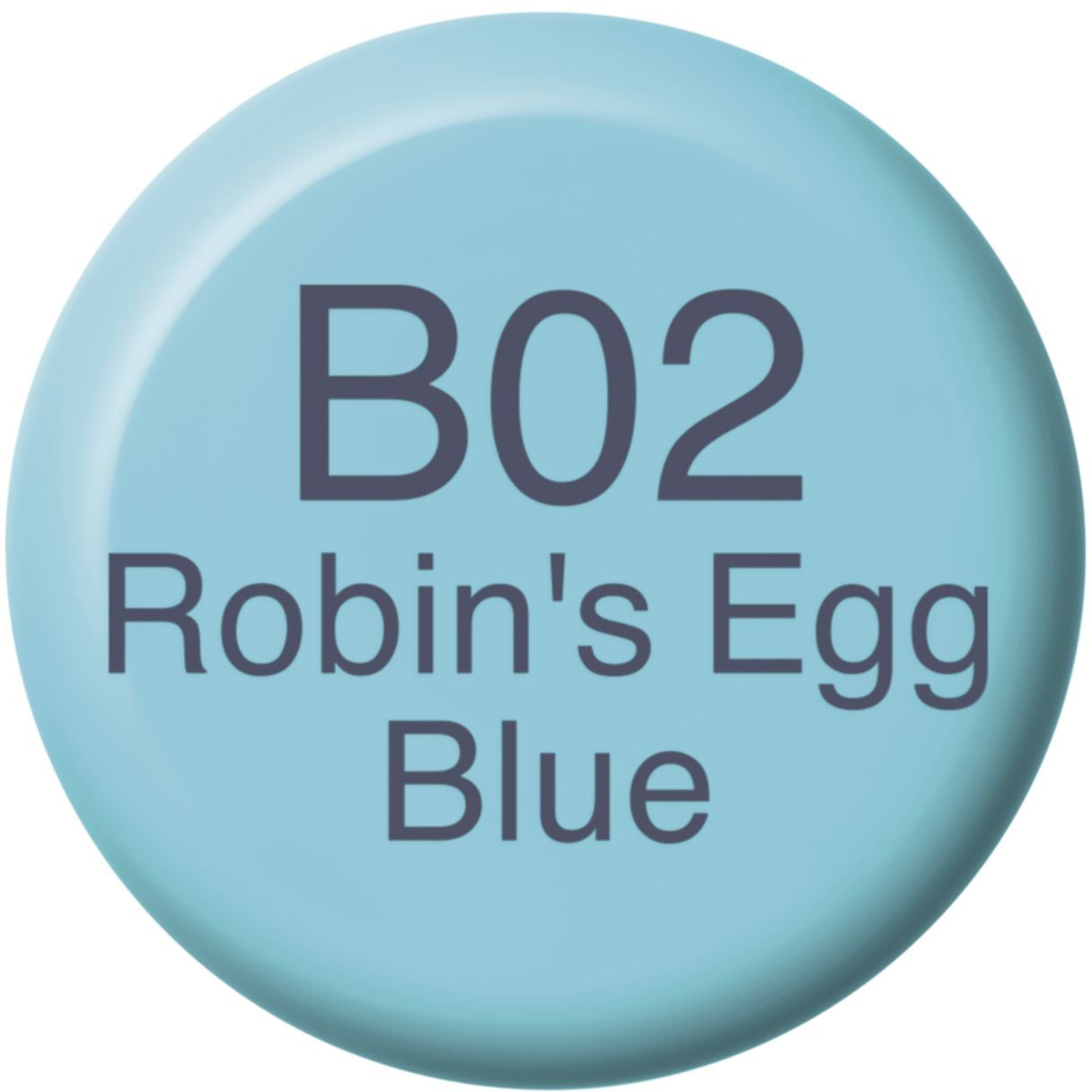 Copic Tinte B-02 Tintenglas – Robin's Egg Blue, 12 ml, für Copic Classic, Copic Sketch, Copic Ciao und andere