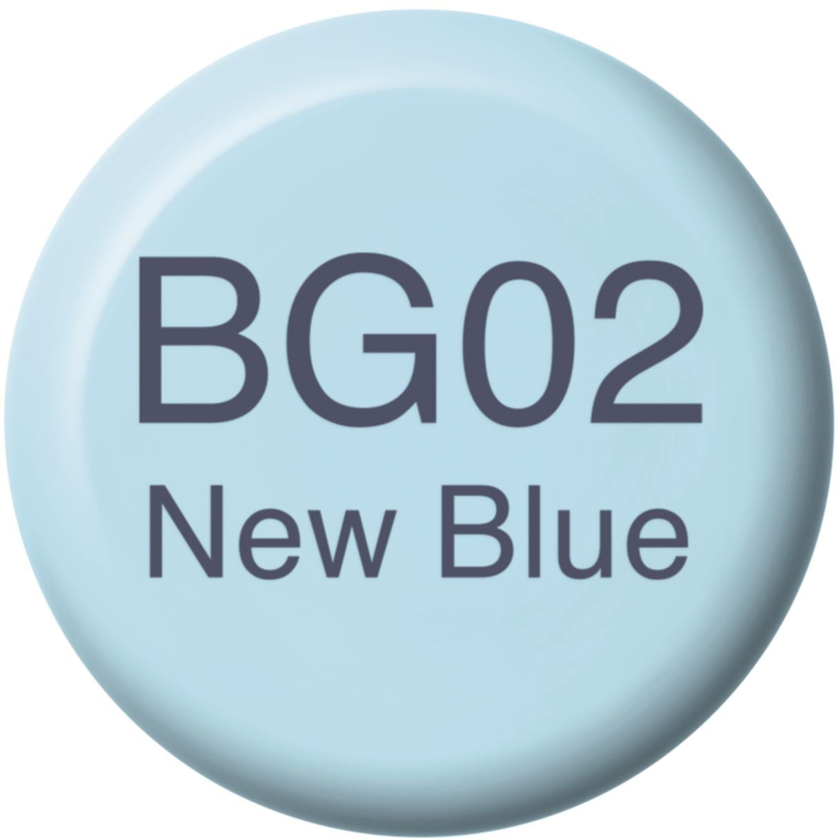 Copic BG02 Tintenglas – New Blue, 12 ml, für Copic Classic, Copic Sketch, Copic Ciao und andere