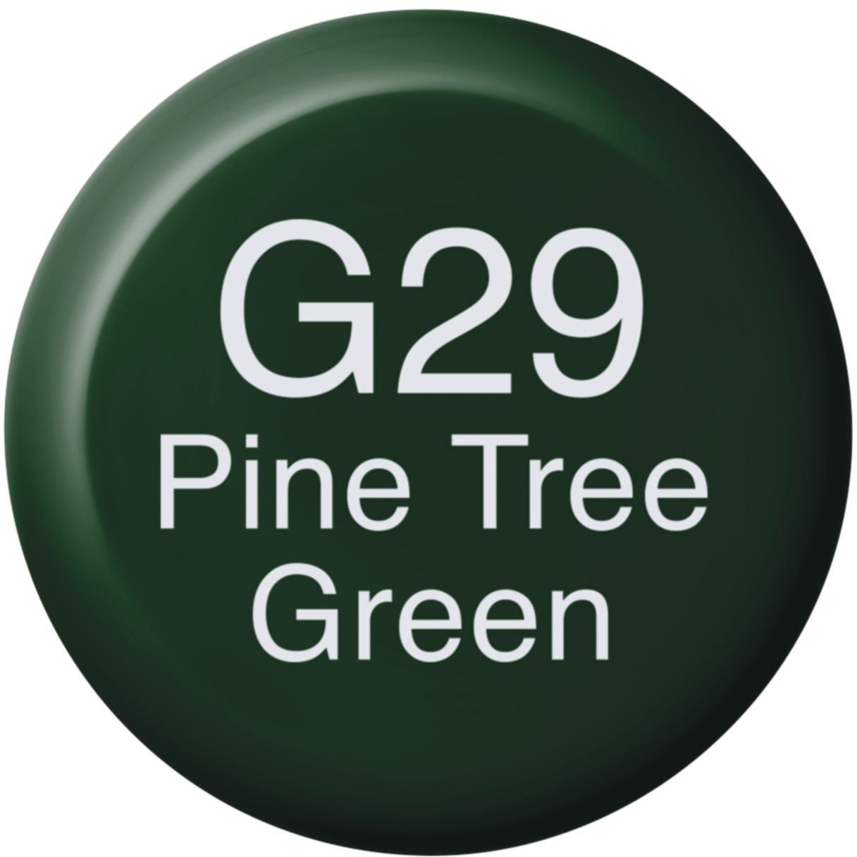 Copic Nachfülltinte – Pine Tree Green G29 – 12 ml – für Copic Marker (Classic, Sketch, Ciao, Wide)