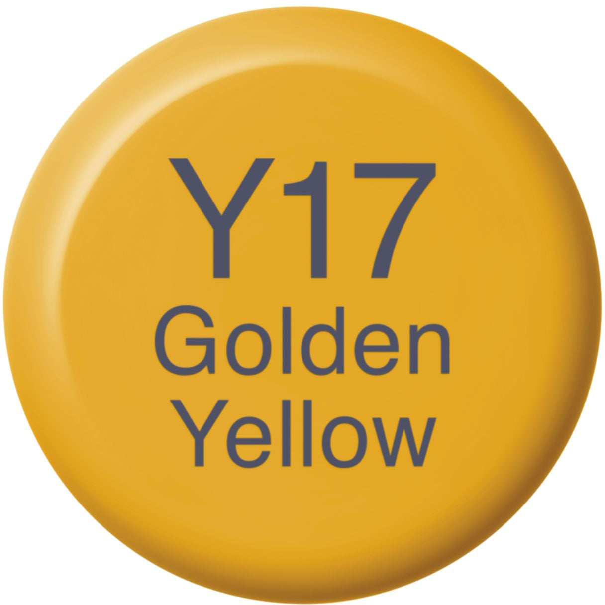 Copic Tinte Y17 Tintenglas – Goldgelb, 12 ml, für Copic Classic, Copic Sketch, Copic Ciao und andere