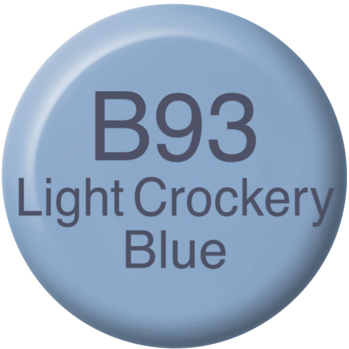 Copic Tinte B93 Tintenglas – Hell Geschirrblau, 12 ml, für Copic Classic, Copic Sketch, Copic Ciao und andere