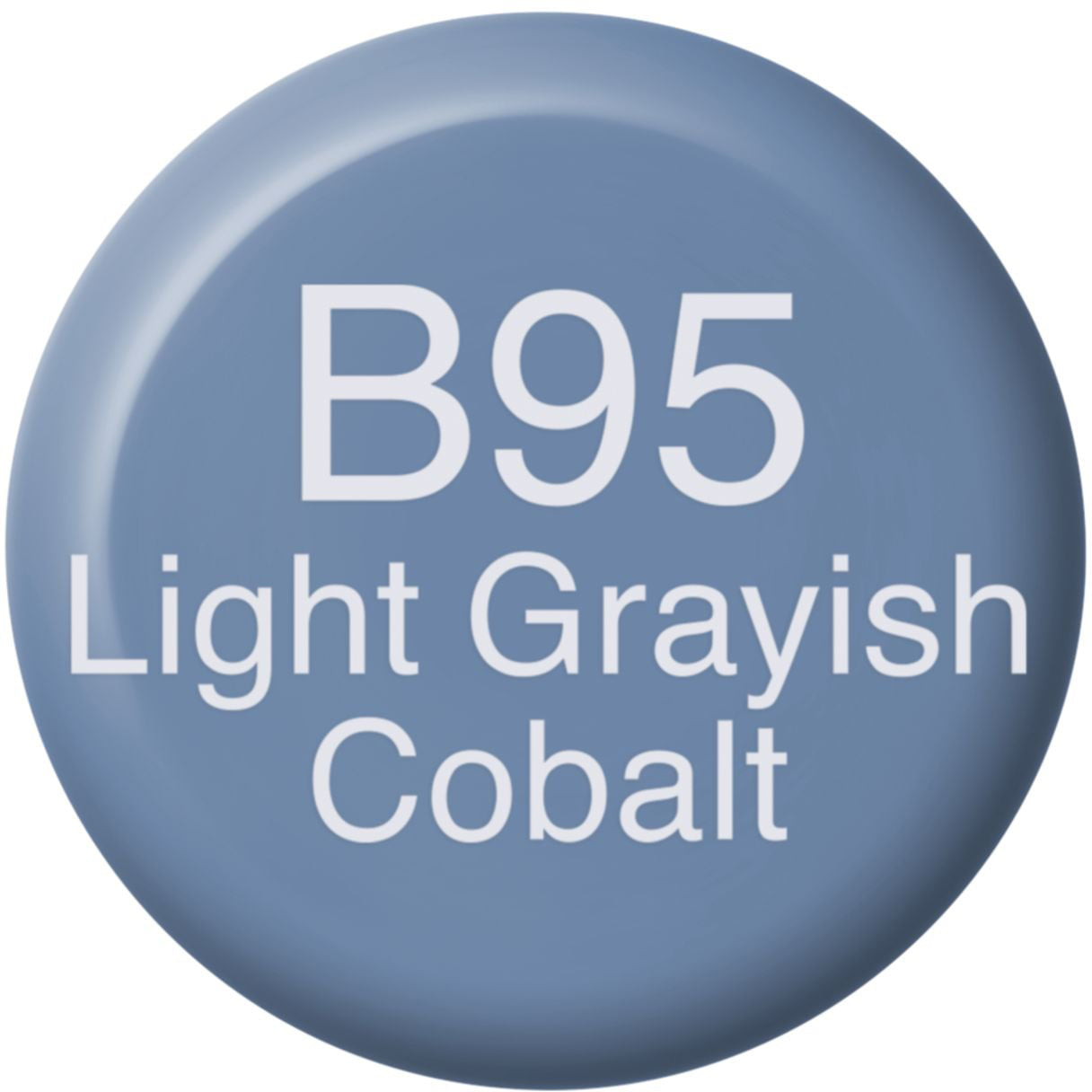 Copic B95 Tintenglas – Hellgrau-kobaltblau, 12 ml, für Copic Classic, Copic Sketch, Copic Ciao und andere