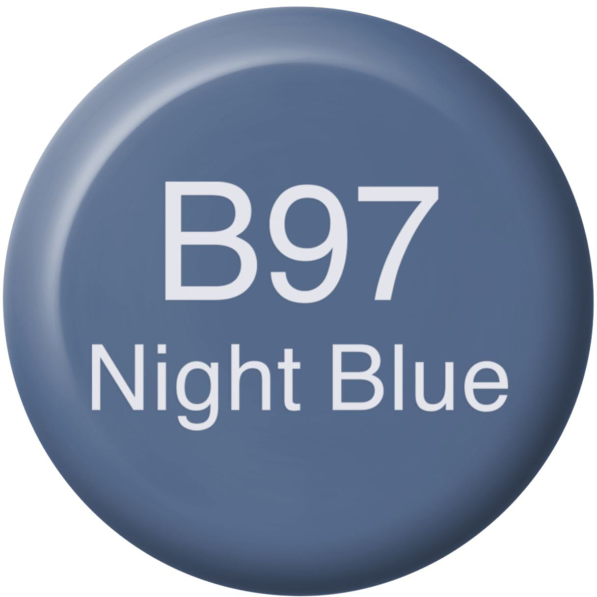 Copic Tinten-Nachfüllung B97 Tintenglas – Nachtblau, 12 ml, für Copic Classic, Copic Sketch, Copic Ciao und andere