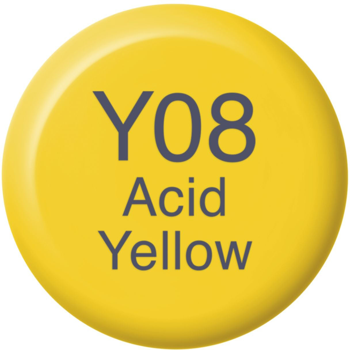 Copic Nachfüllflasche Y08 Tinte – Acid Yellow, 12 ml, für Copic Classic, Copic Sketch, Copic Ciao und andere