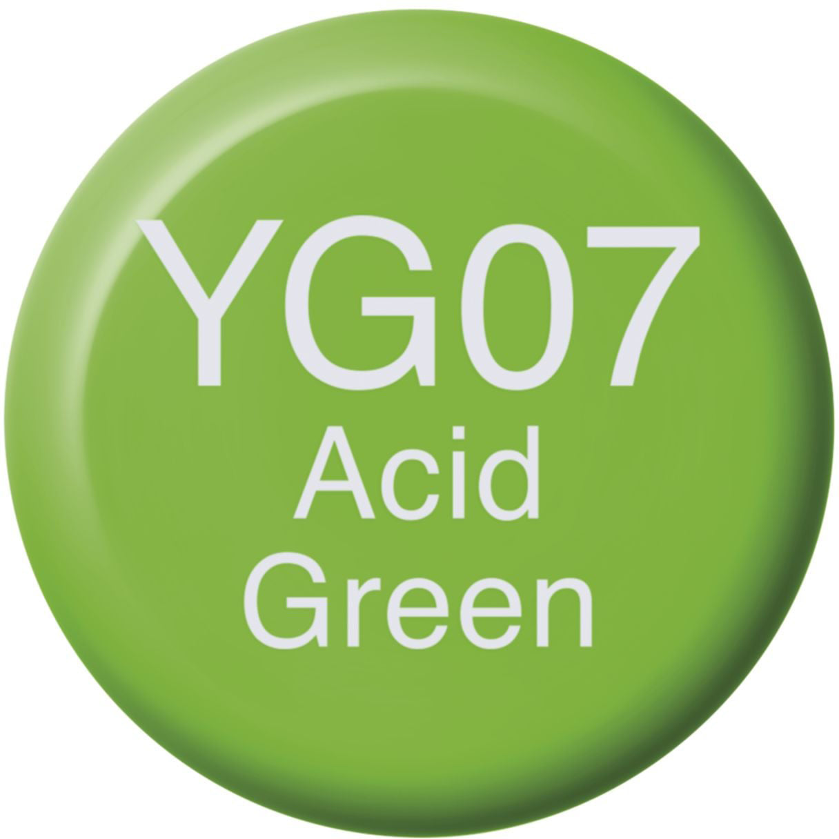 Copic Nachfülltinte – Acid Green YG07 – 12 ml – für Copic Marker