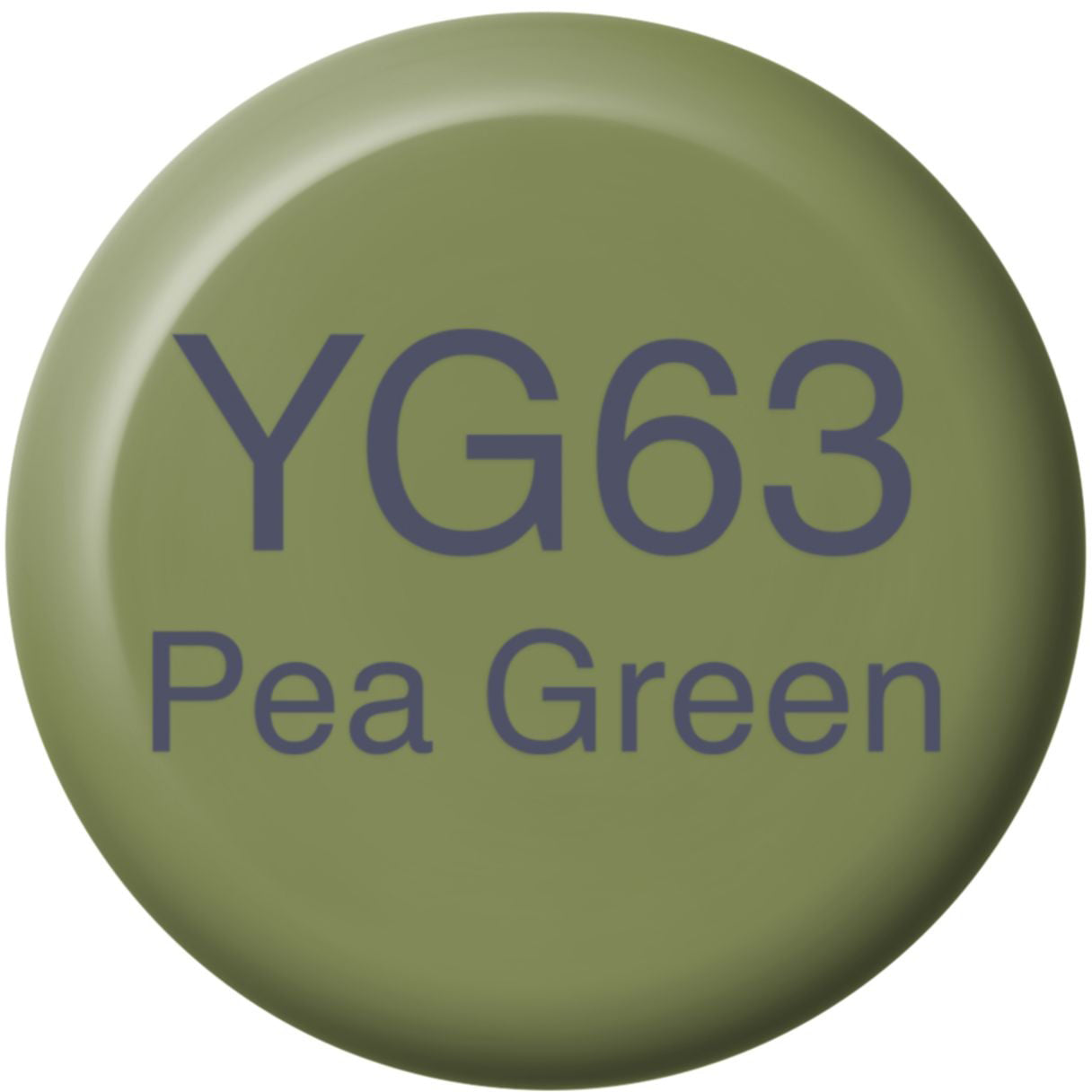 Copic Tinte YG63 Tintenglas – Erbsengrün, 12 ml, für Copic Classic, Copic Sketch, Copic Ciao und andere