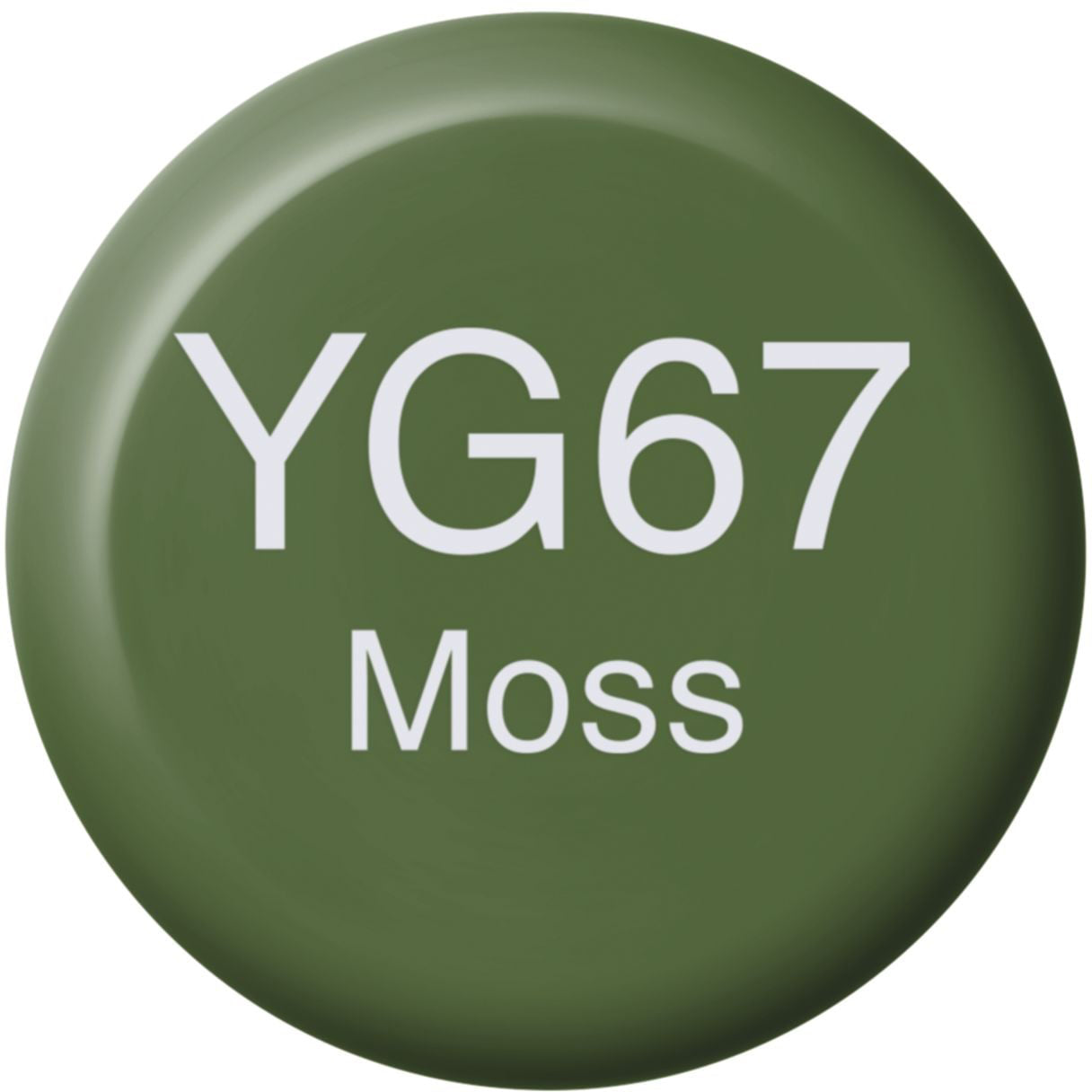 Copic Tinte Nachfüllflasche – Moss YG67 – 12 ml – für Copic-Marker